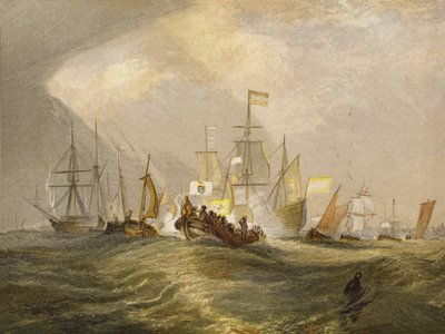 Landing of the Prince of Orange by Joseph Mallord William Turner